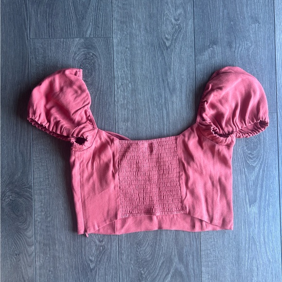 WILFRED aritzia novella crop top M - Picture 4 of 5